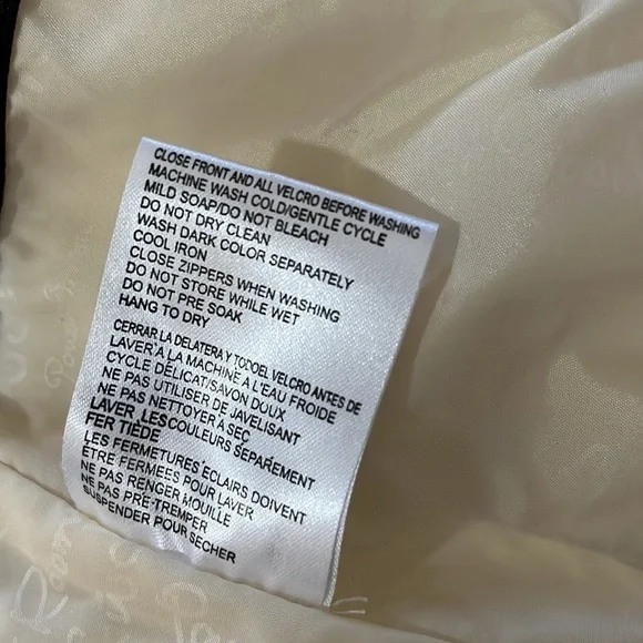 Powder Room Snowboarding Ski Jacket Cream Off White Womens Size Small 3 in 1 - Picture 12 of 14